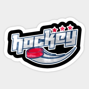 ICE Hockey Sticker